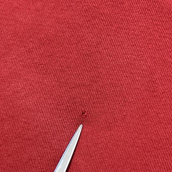 LL Bean Shorts Mens 2XL Red Athletic Fleece Russell Athletic USA Made Vintage - Picture 7 of 16